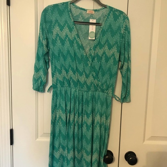 Pixley O’Hara faux wrap dress NWT - Picture 2 of 4